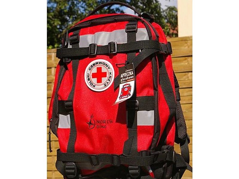 Apteczka plecakowa AP20/3P CORDURA NorthWind odblaskowa czerwona