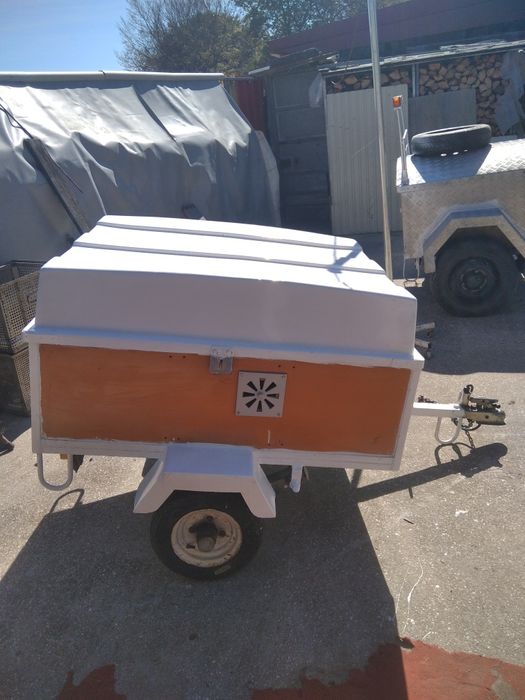 Rulote para cães em fibra de vidro