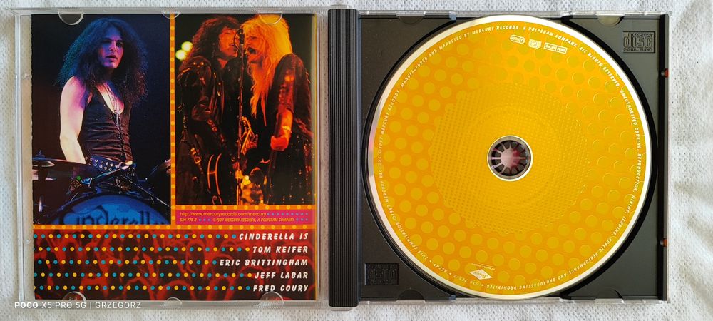 Cinderella płyta CD stan jak nowa