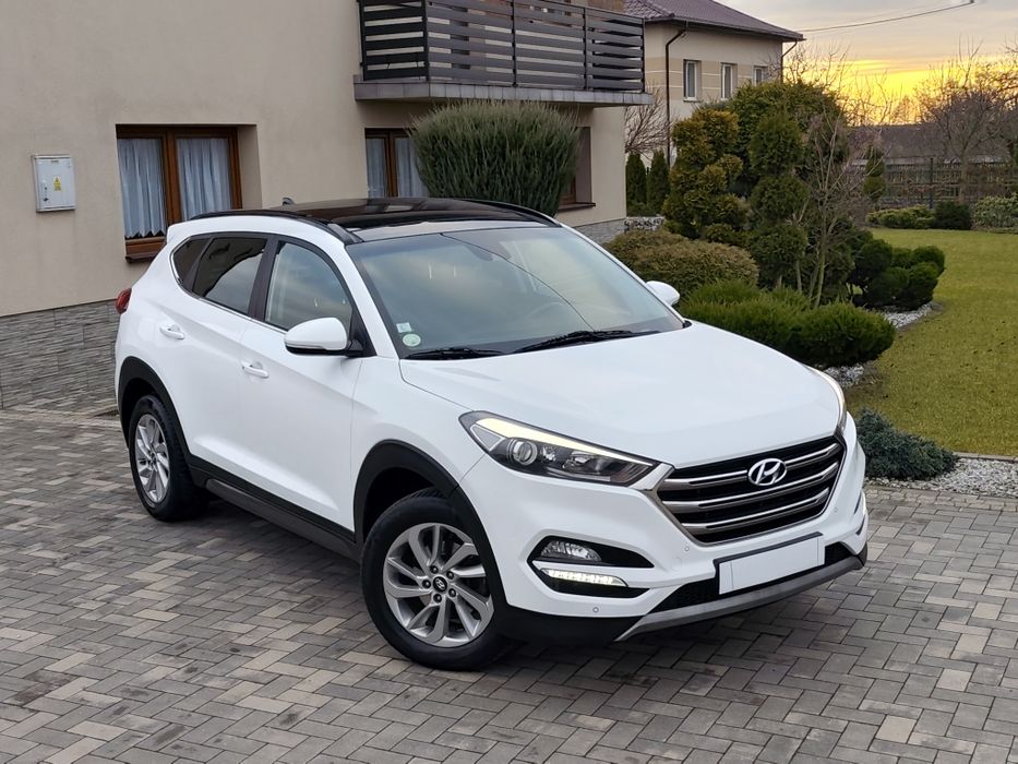 **REZERWACJA**Hyundai Tucson 1,7CRDI*Serwis*Panorama*Kamera*Ledy*