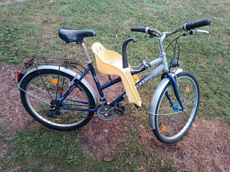 Велосипед з Європи з дитячим кріслом