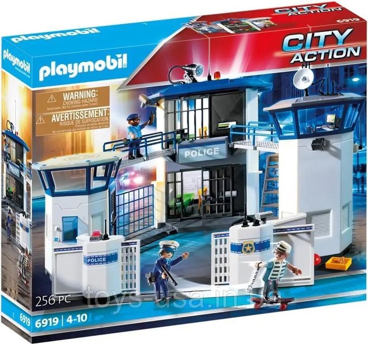 Поліцейський відділ з вʼязницею Playmobil