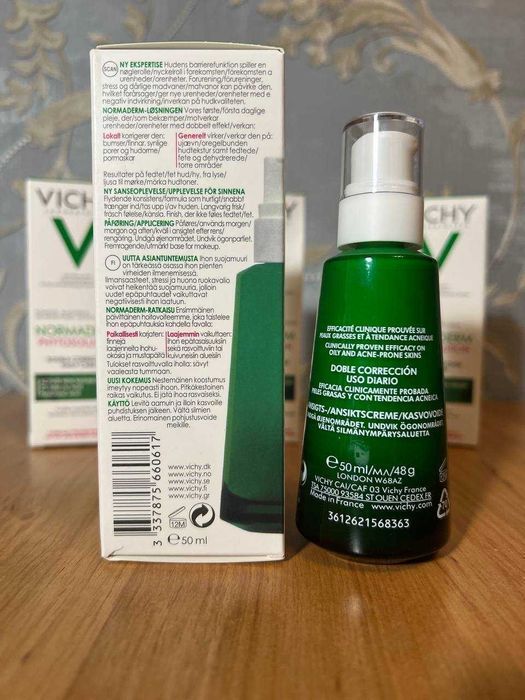 Крем для обличчя Vichy Normaderm Phytosolution Double-Correction Daily Care проти недоліків, 50 мл оригінал