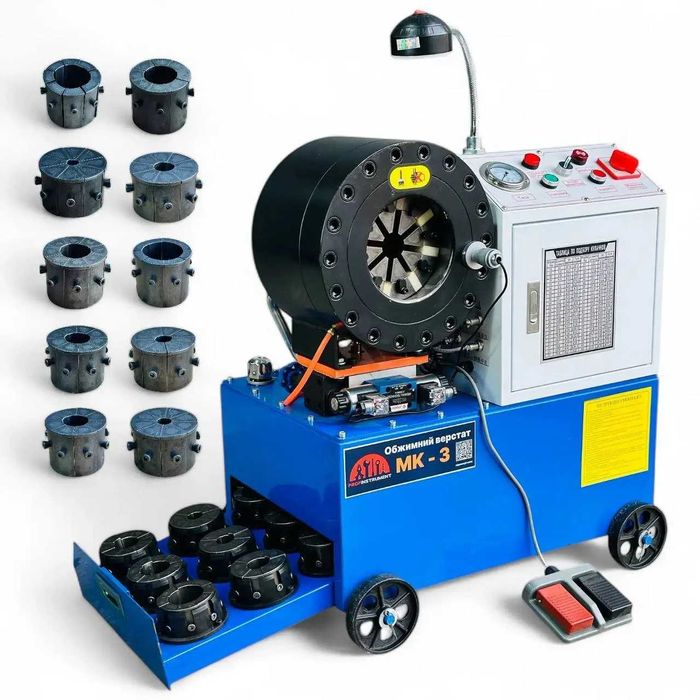 Прес обжимний для виробництва РВТ Profinstrument MK-3 6-51мм 600т 380V