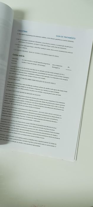 Manual de Criolipolise de Placas. Usado