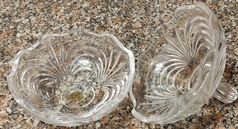 Taça italiana marca Royal Crystal Rock