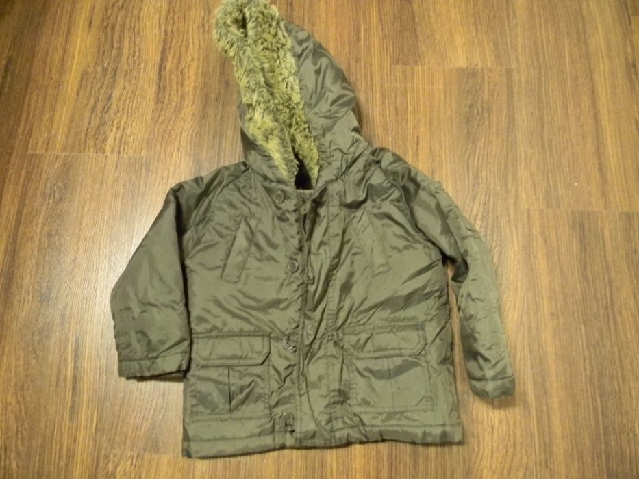 Kurtka Zimowa Mark & Spencer Parka rozm 98