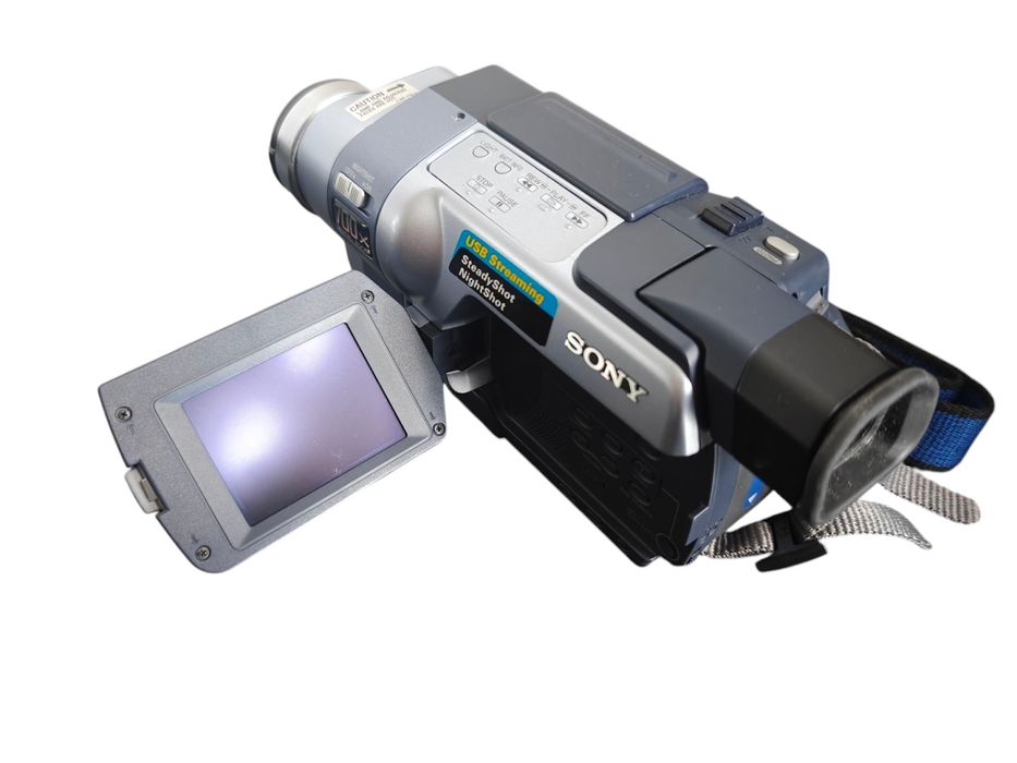 Sony Digital8 DCR-TRV245E – Kamera Cyfrowa Digital8 | USB Streaming | NightShot | SteadyShot