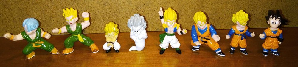 69 Figuras Dragon Ball Z 4-9cm (Coleção BS/S.T.A. de 1989)