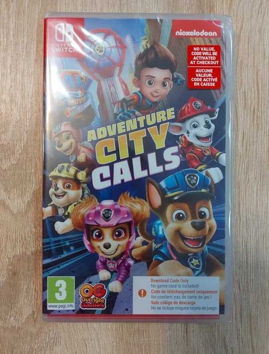 Psi Patrol the Move Adventure City Calls Nowa Nintendo Switch