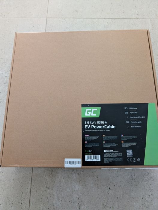 Carregador portátil veículos elétricos ou plug-in