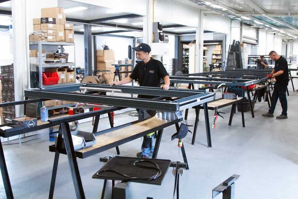 Okna i Drzwi Aluminiowe jednoskrzydłowe 1083mmx2100mm PRODUCENT