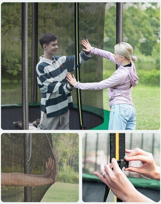 Trampolina Songmics Duża Trampolina Ogrodowa Str103C01