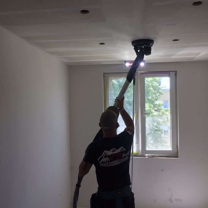 Usługi remontowe wykończeńia  wnętrz - Gładzie maszynowe