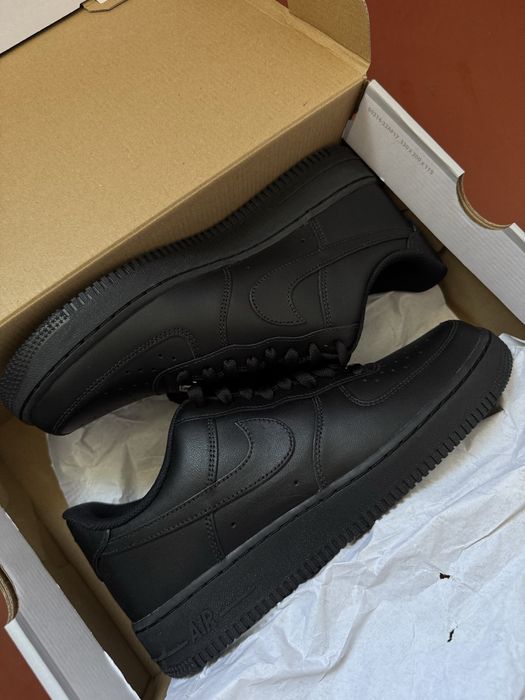 Nike air force 1 ‘07 Black оригінал 41 42 43 44/ форси чорні