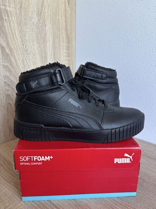 Кеди жіночі високі Puma Carina 2.0 Mid WTR, 40 розмір