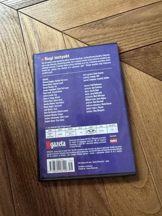 DVD film nagi instynkt