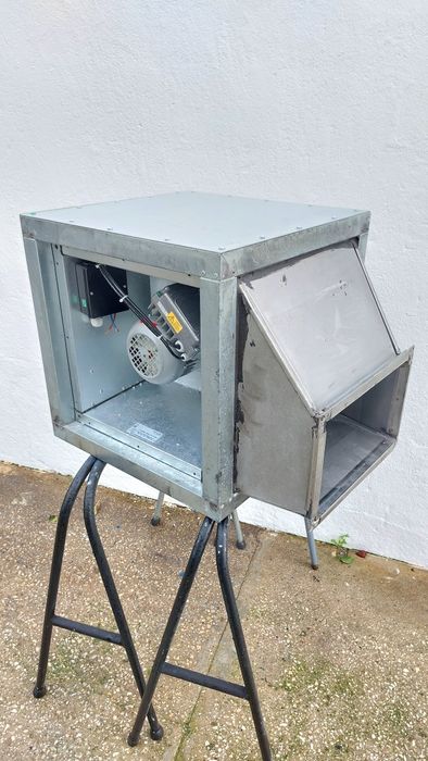 Ventilador extrator 3200 m3h Ar fumos tintas de estufas de pintura