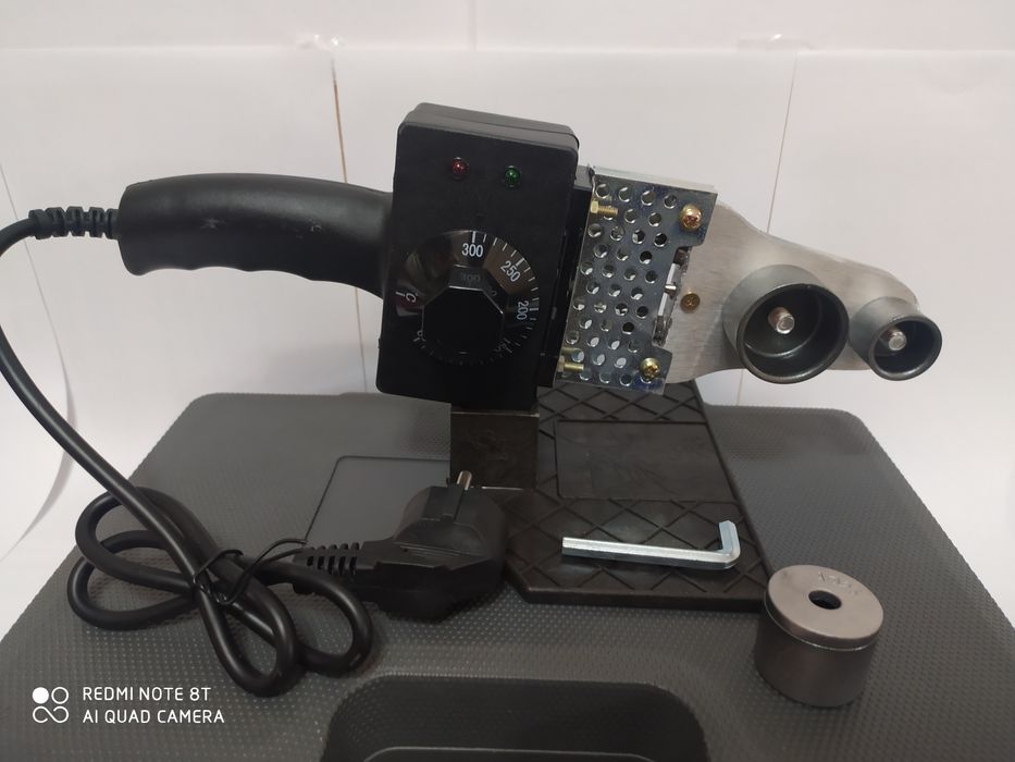 Паяльник для пайки PP-R и пластиковых труб АКЦИЯ Ножницы в подарок.