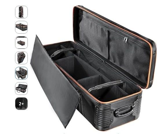 Mala profissional de transporte de equipamentos fotográfico