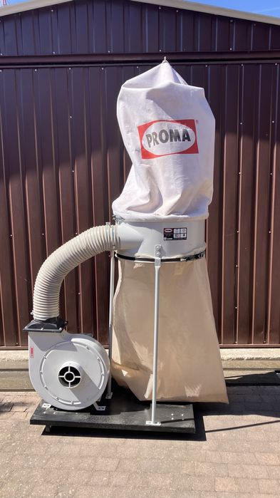 Proma OP-1500 odciąg pyłu i wiórów pochłaniacz + wąż antystatyczny 5mb