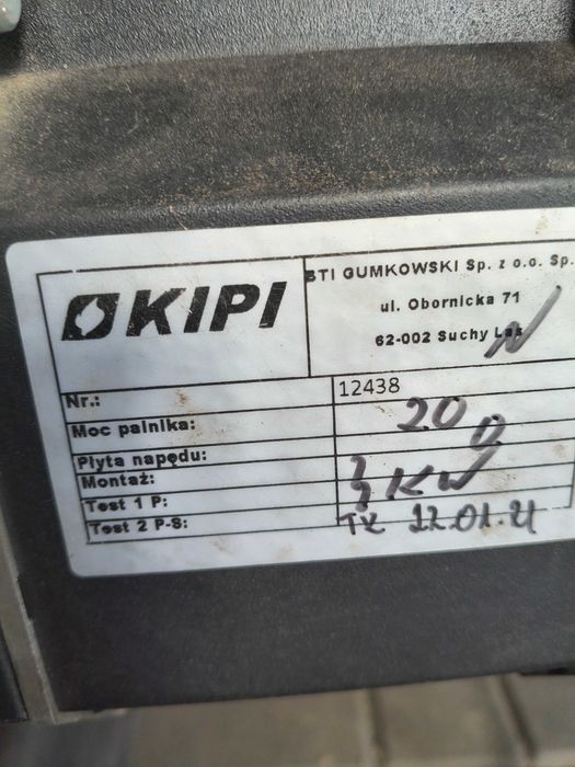 Palnik Kipi  pellet 20 kw