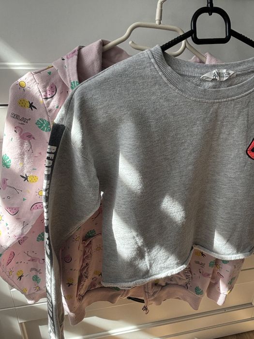 Komplet 2 :) bluzy dla dziewczynki rozmiar 134