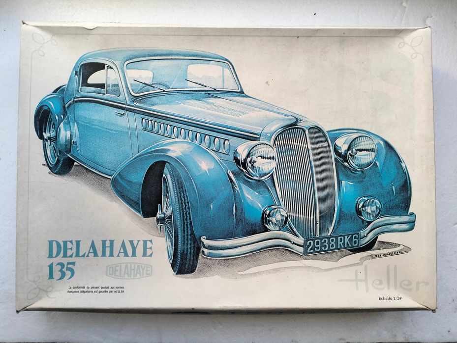 Delahaye 135 - Kit 1/24 - Revell - Incompleto