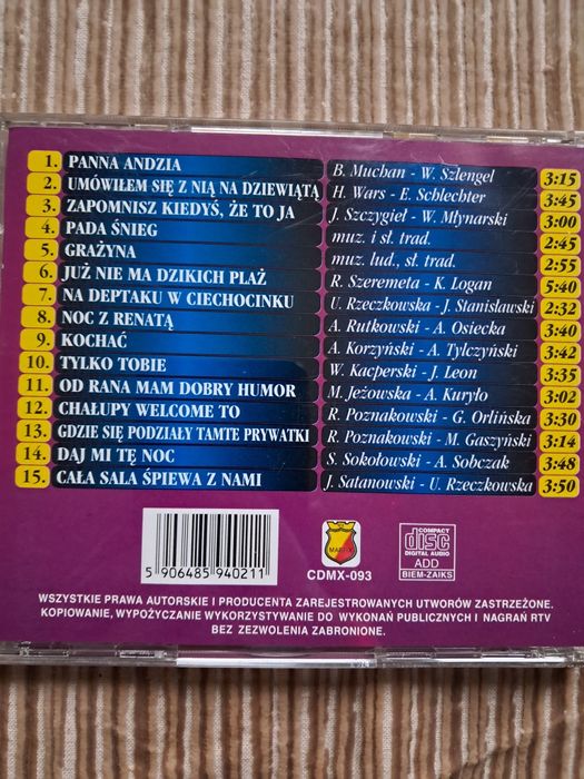 Płyty CD,  muzyka i edukacja
