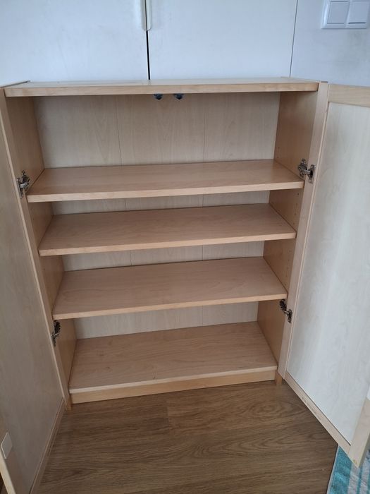Szafka Ikea Billy brzoza 80 x 106 x 28 cm bez frontów