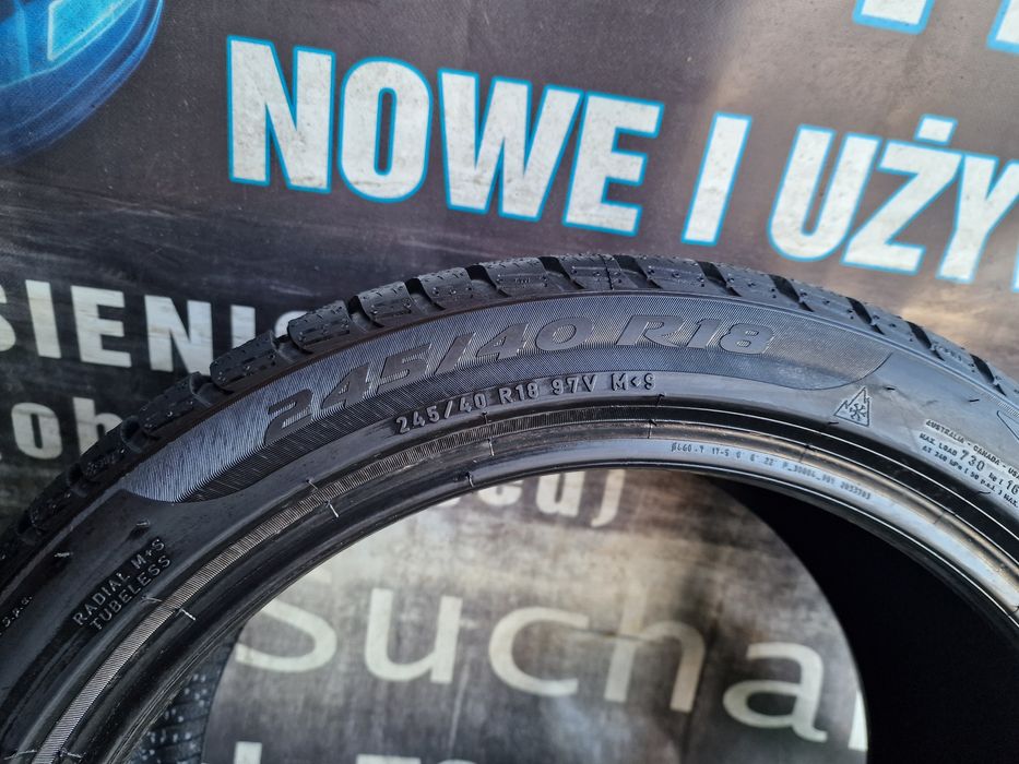 Opona zimowa 245/40/18 97V Pirelli Scotto zero 3 Nowa pojedyncza