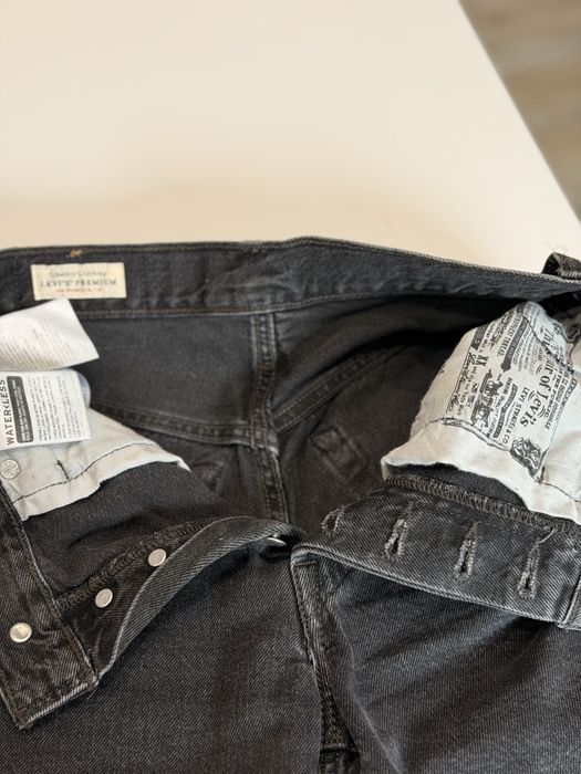 Шорти джинсові чорні Levis 501, розмір 34(xs)