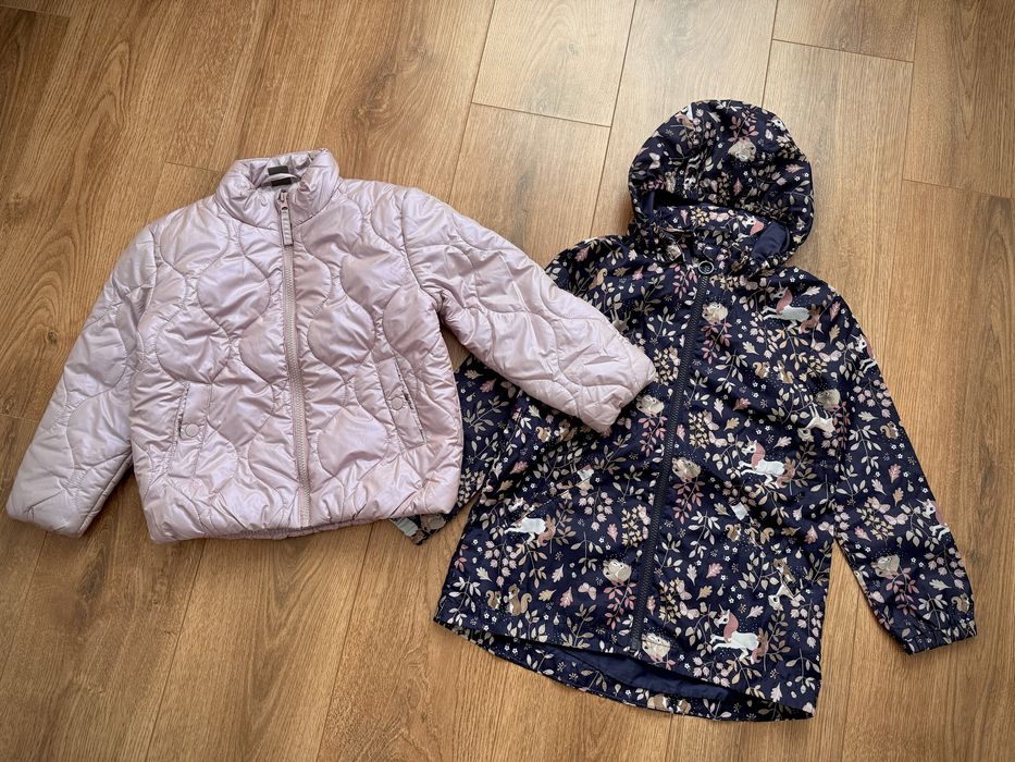 Куртка зимова, вітровка, дощовик, тренч zara hm 86,92,98,110,116,122