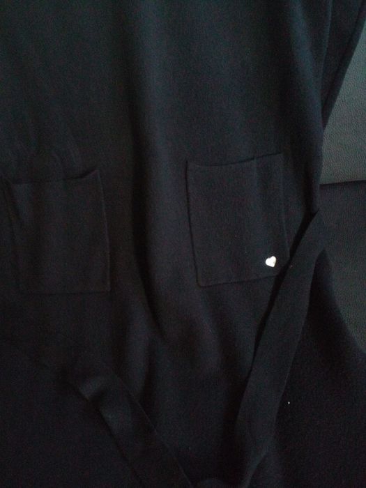 Vestido preto de lã tamanho xl