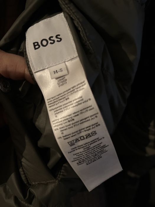 Kurtka puchowa  Hugo Boss rozm S hydrofobowa dwustronna