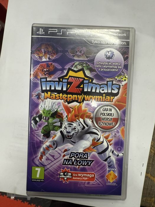 Invizimals nastepny wymalr gra na psp