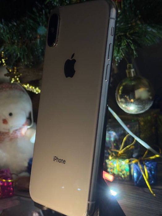 iPhone XS Silver. Комплект, на подарунок
