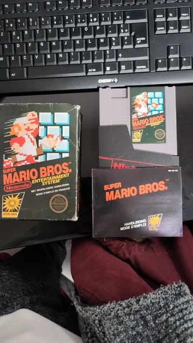 Super Mario Bros. Nintendo NES completo francês