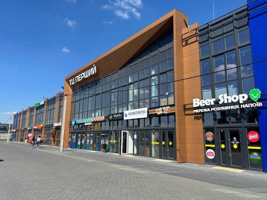 ОРЕНДА фасадних приміщень в ТЦ -від 20 м.кв.!