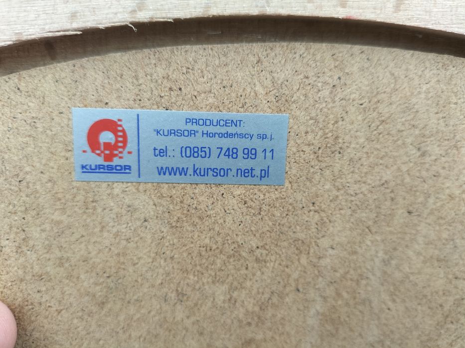 Duże podświetlane lustro