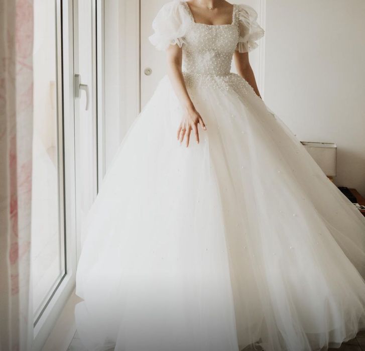 Vestido noiva usado como novo