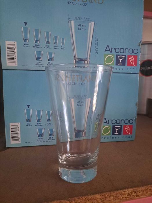 Copos de sumo- Arcoroc Shetland 42cl 12uni