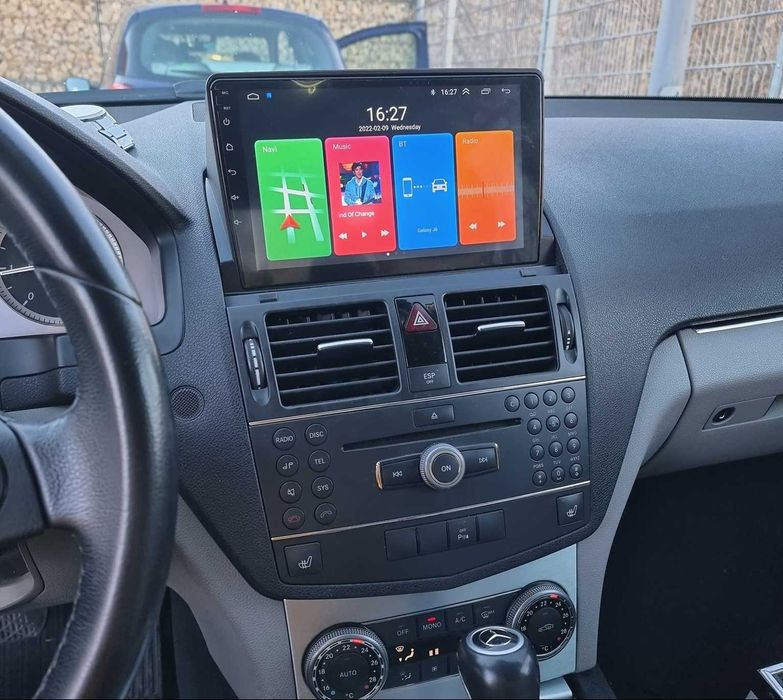 Rádio 2DIN 9" • Mercedes Classe C (W204) • Android C200 C220 [4+64GB]