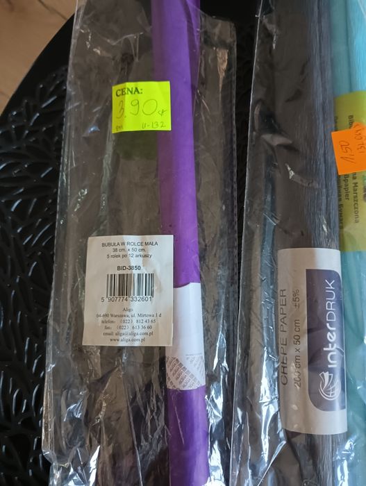 Szkoła bibuły kolorowe