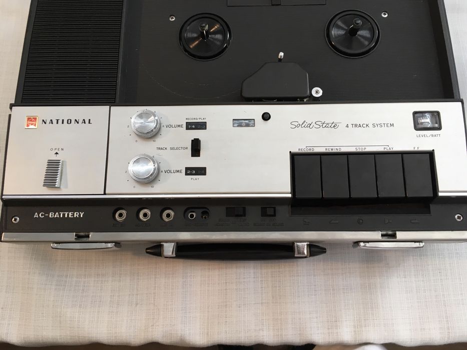 Gravador de Bobines National 4 track
