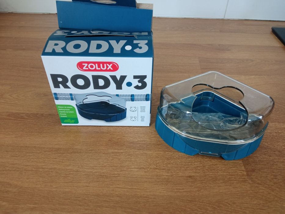 Zolux rody 3 kuweta dla chomika myszy