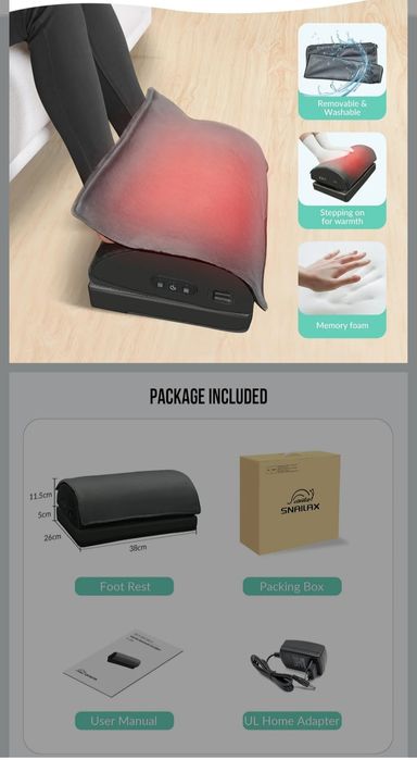 Snailax Masażer pod nogi