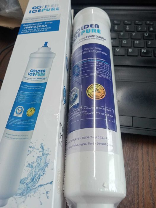 Filtro Água Frigorífico Golden Icepure RWF0300A (Novo e Selado)
