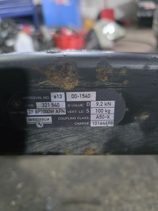 Golf V Hak holowniczy Westfalia