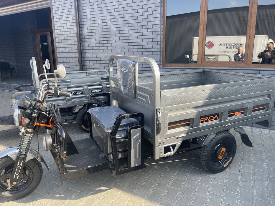 Вантажний груз Електротрицикл Муравей Fada  Мул, Вол, Бізон 2 квт